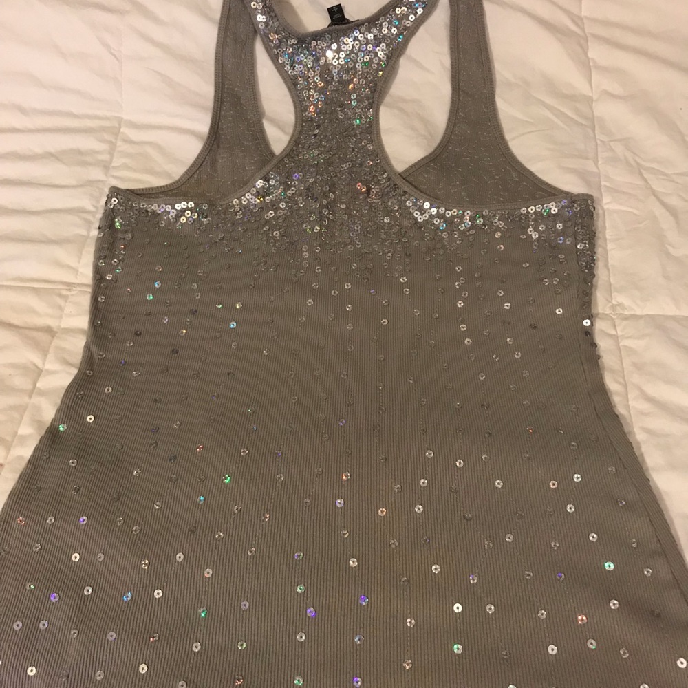 Express Sequin Tank - Picture 2 of 3
